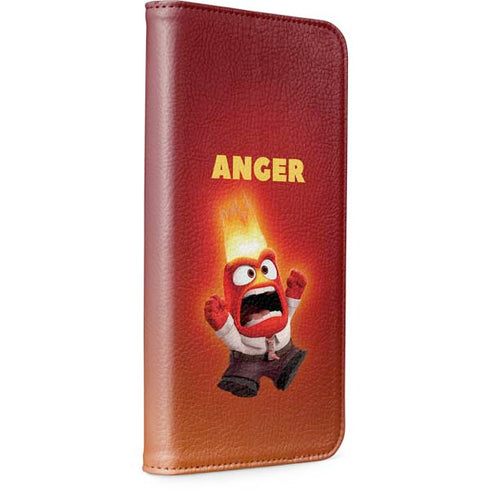 Disney Inside Out Anger Portrait iPhone 15 Pro Max Folio Case